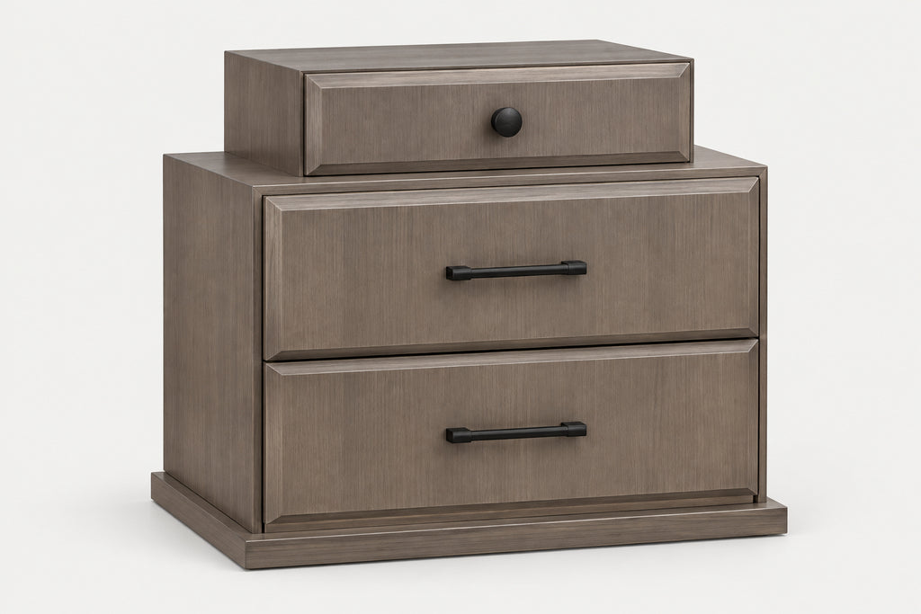 Bedroom-Bath_Grid-headboard-bed-bedside-cabinet_45-Degree