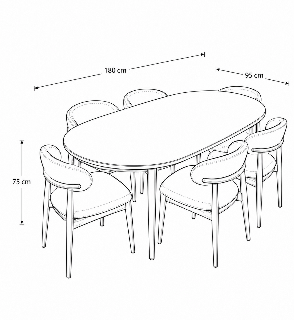 Modern Dining Table Set