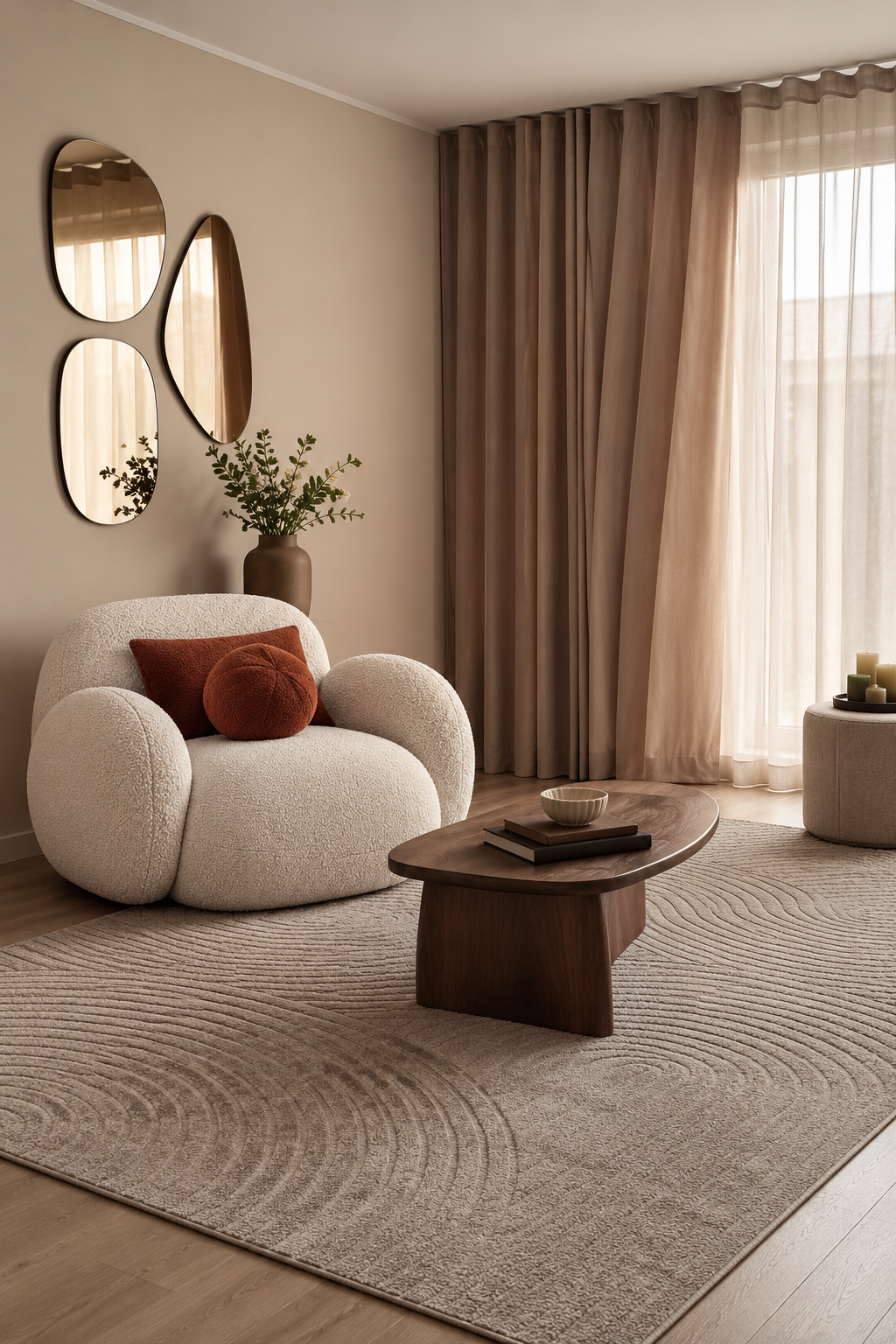 Bean armchair