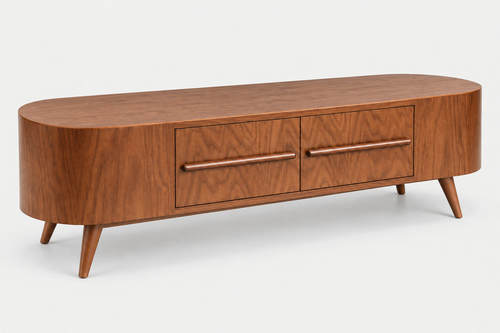 Barrel console table